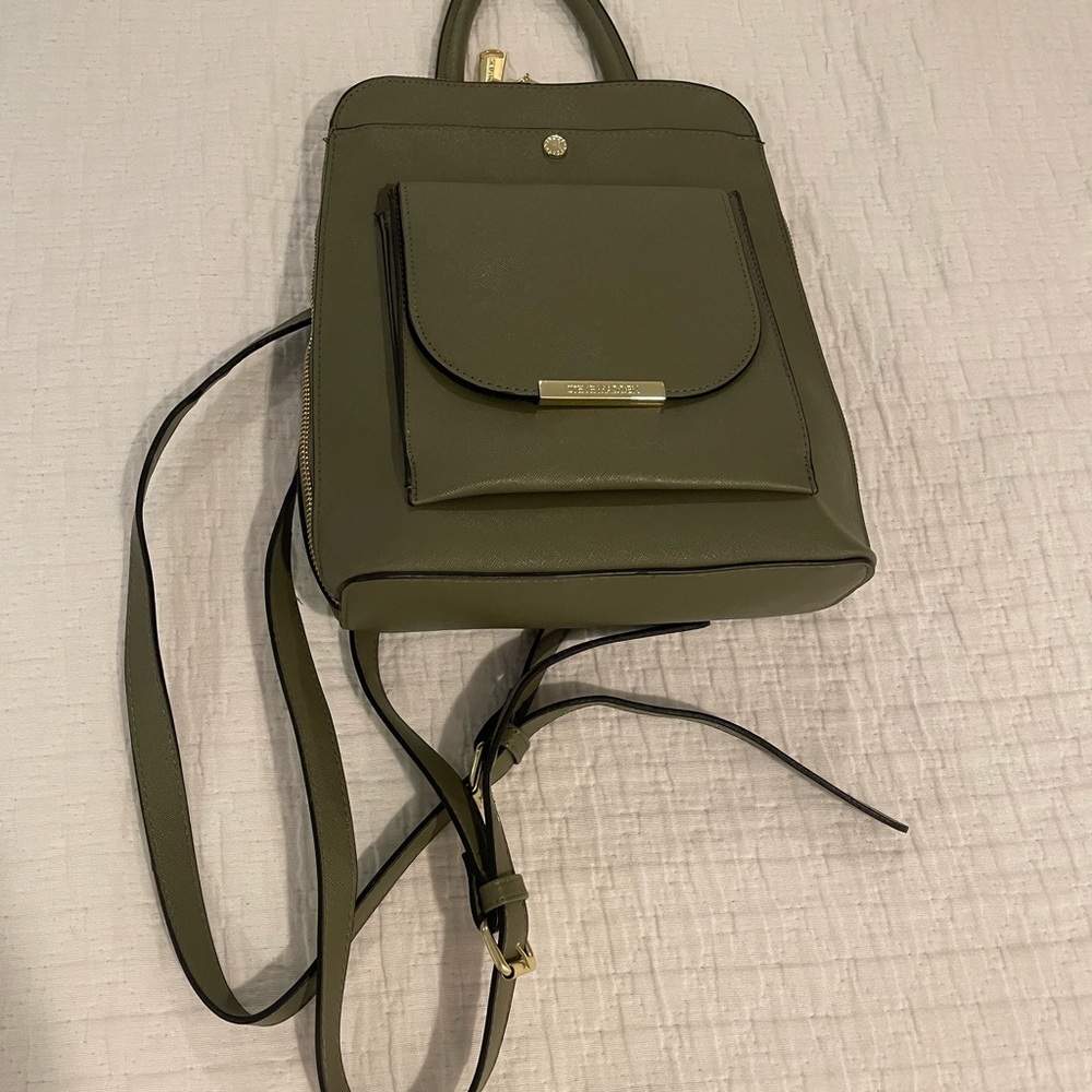 Steve Madden Olive Green Handbag/ backpack, NWOT